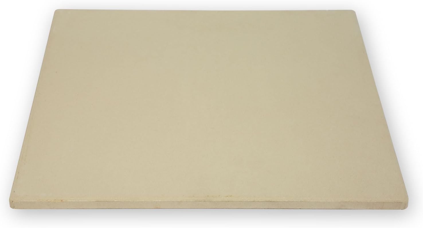 VERTES Four à Pizza électrique, Deux Etages, 3000W, Pierre réfractaire four, Chaleur de voûte et de Sole réglable indépendamment jusqu'à 350°C, Fonction minuterie, four double cavité, Acier INOX