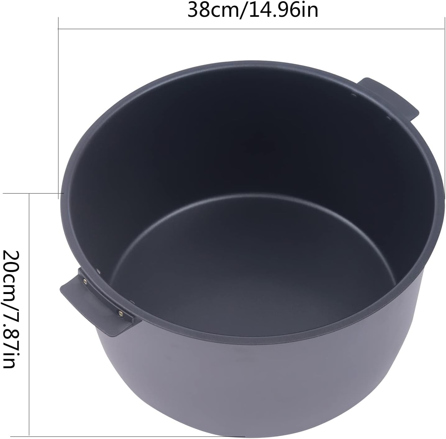 Chauffe-riz 19 l - Isolation efficace - Avec cuillère à riz - Pot intérieur antiadhésif - Double réglage de la température - Économie d'énergie - Maintien au chaud - 100 W 220 V