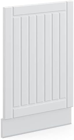 Vicco Meuble pour Four Fame-Line, Blanc Haute Brillance/Blanc, 60 cm avec étagères Ouvertes