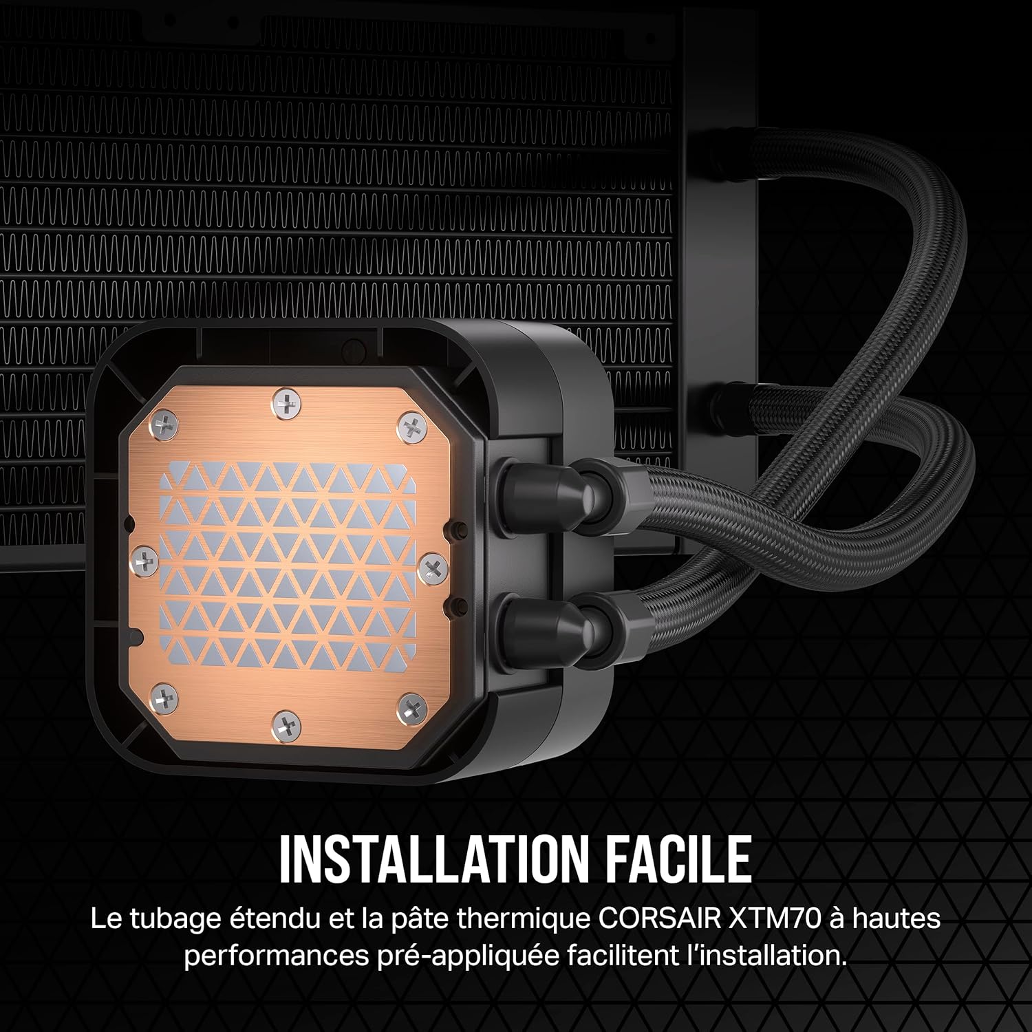 Corsair iCUE H150i Elite LCD XT Refroidisseur de CPU Liquide - Écran LCD IPS - Trois Ventilateurs AF120 RGB Elite - Radiateur 360mm - Convient à Intel® LGA 1700, AMD AM5, et Plus - Noir