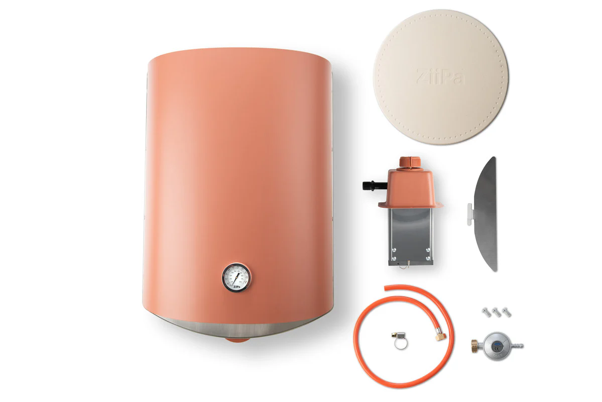 Four à Pizza PIANA à gaz Terracotta Ziipa