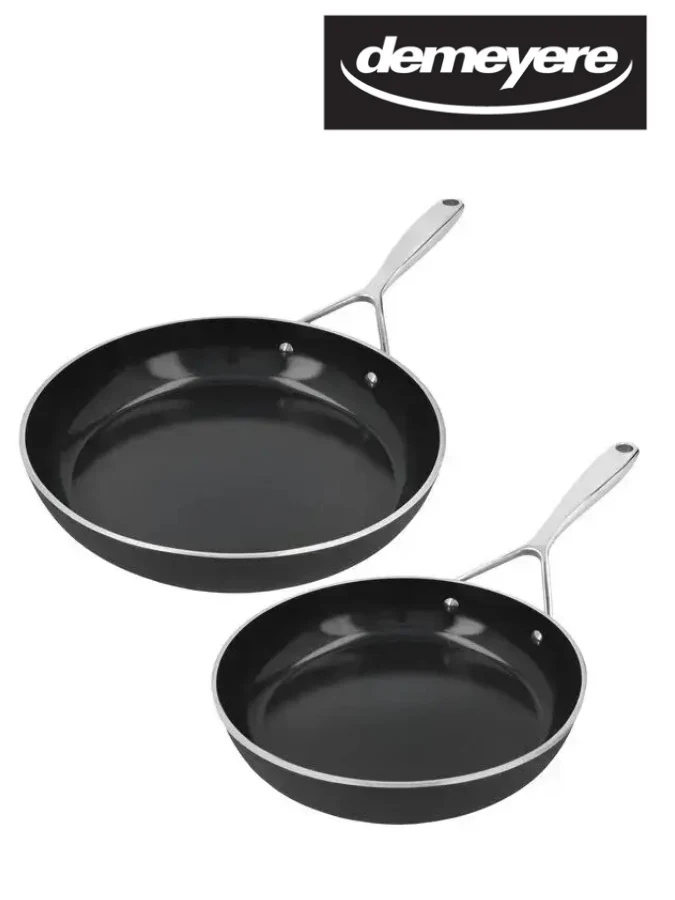 DEMEYERE ALU PLUS 3 Set de poêles Ceraforce, 2-pces