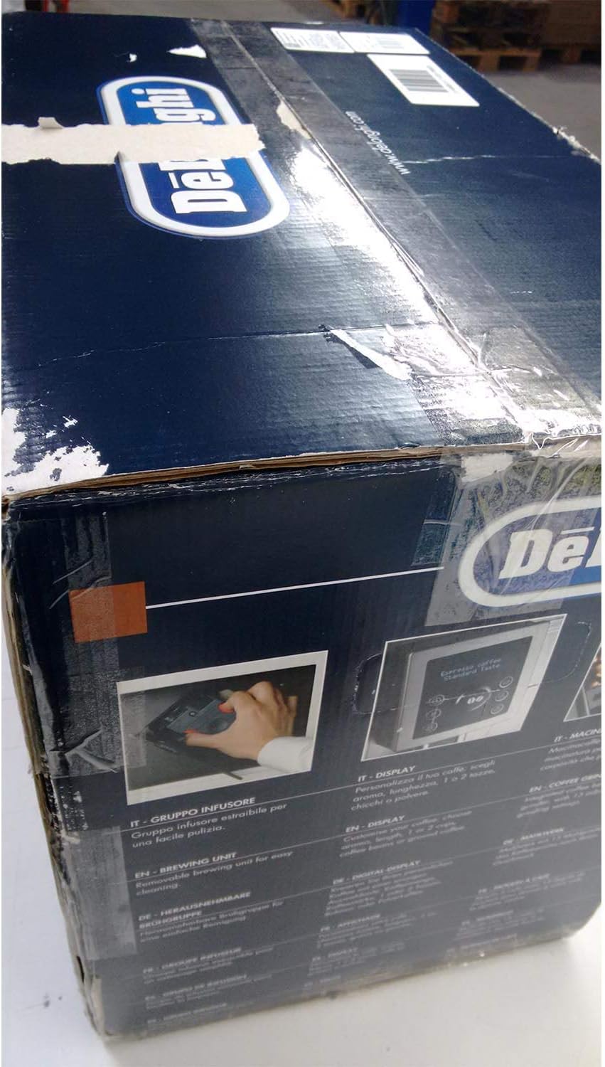 De'Longhi Magnifica Evo Machine a Café Grain ECAM292.33.SB, Machine Expresso et Cappucino, Argent [Exclusif Amazon], Cafè