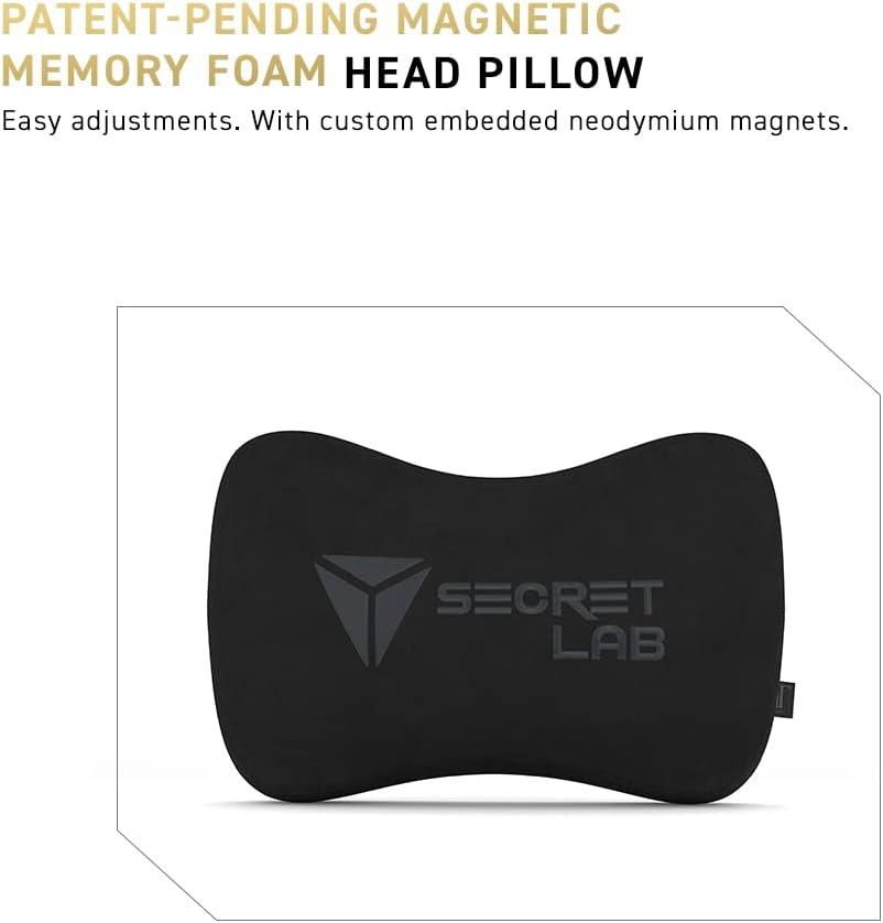 Secretlab Chaise Gaming Titan Evo Cookies & Cream - Ergonomique, Confortable et Inclinable avec Accoudoirs 4D, Appui-Tête Magnétique et Support Lombaire Intégré à 4 Directions - Gris - Tissu