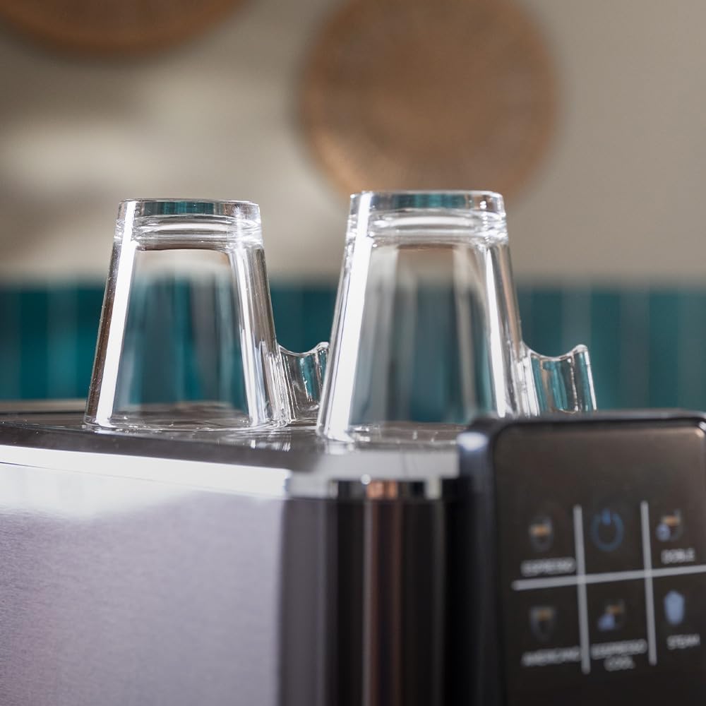 Cecotec semi-automatic espresso machine Power Espresso 20 Steel Pro Latte. 1350 W, Thermoblock, ForceAroma technology with 20 bars, full milk tank, instant cappuccino, cup warmer, double