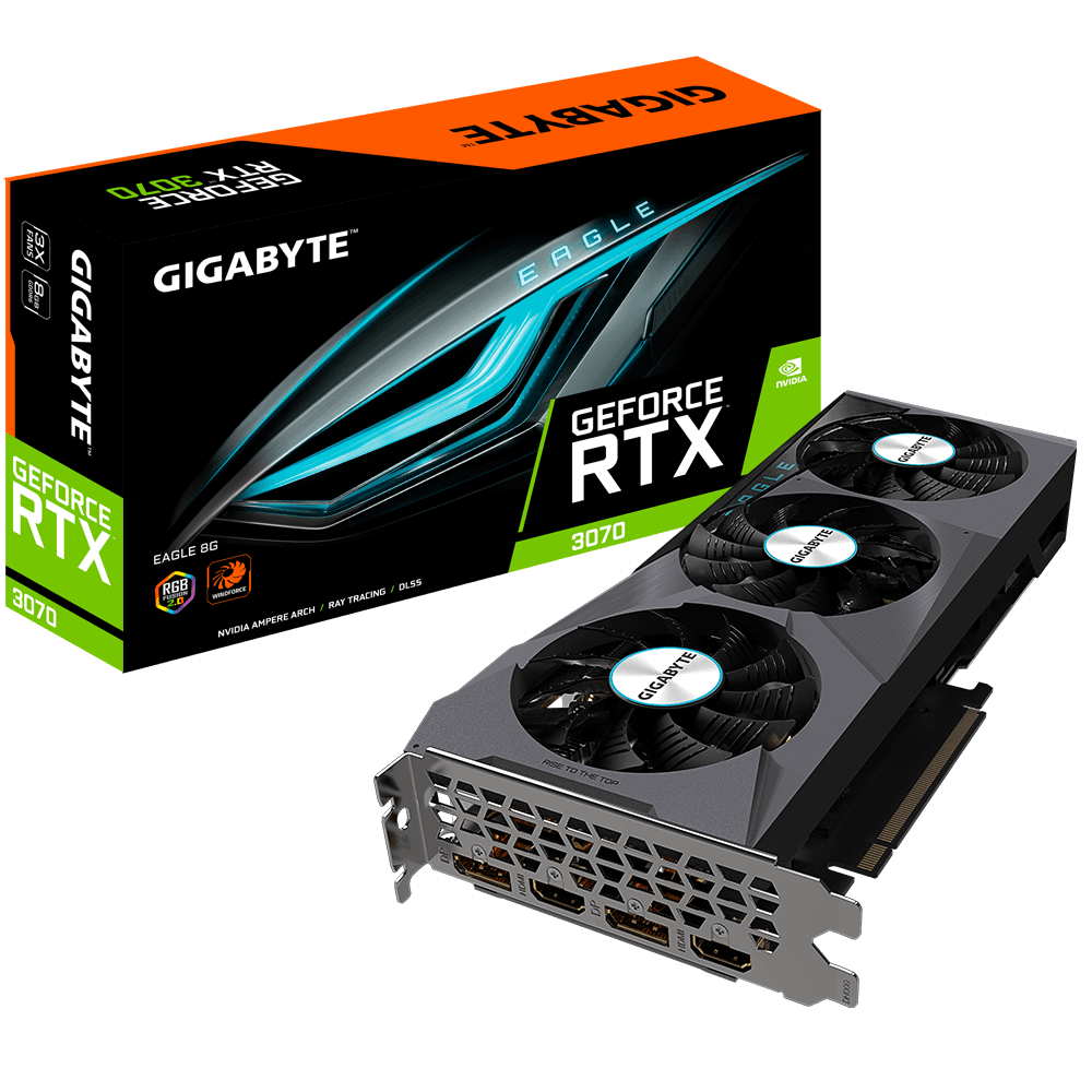 Gigabyte GeForce® RTX 3070 Eagle 8G 2.0