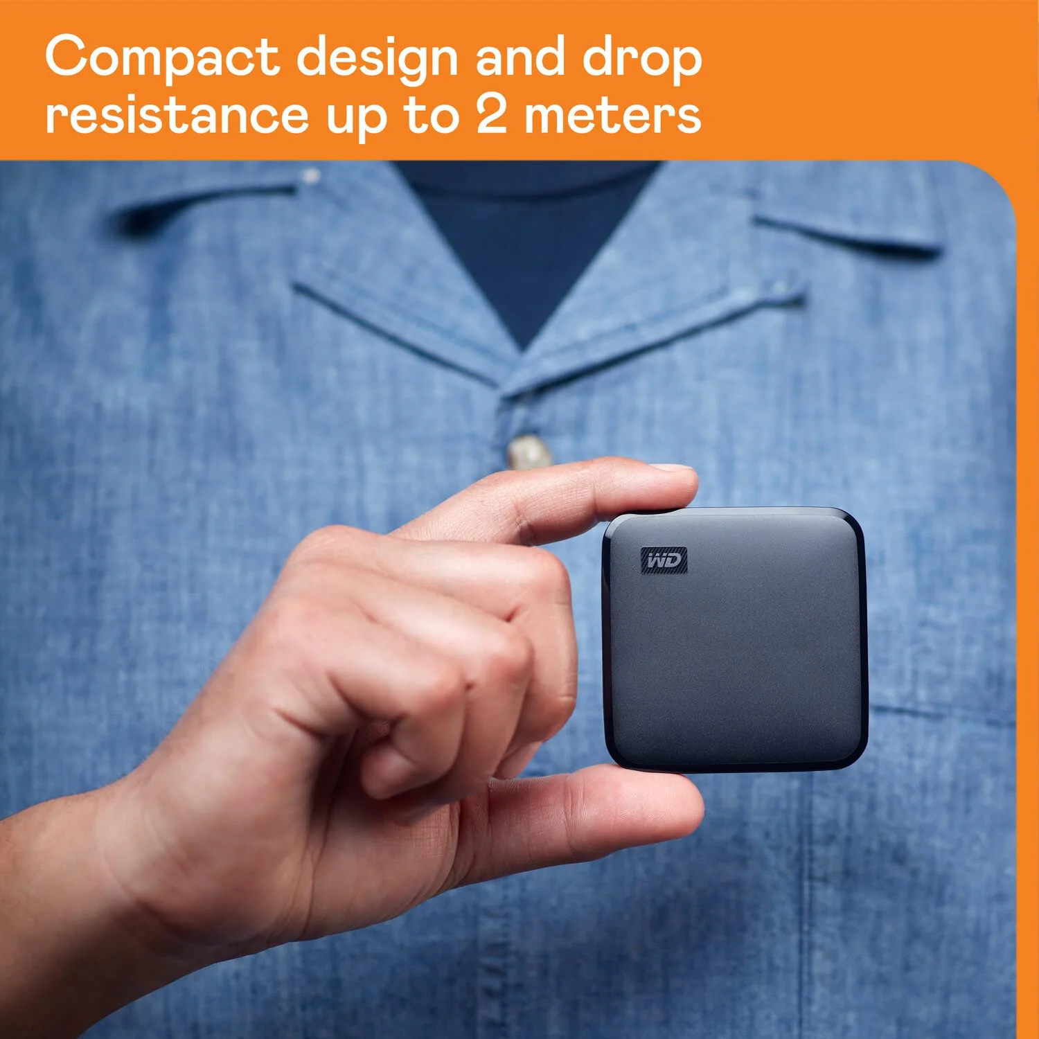 Western Digital 2TB Elements SE - Portable SSD, USB 3.0