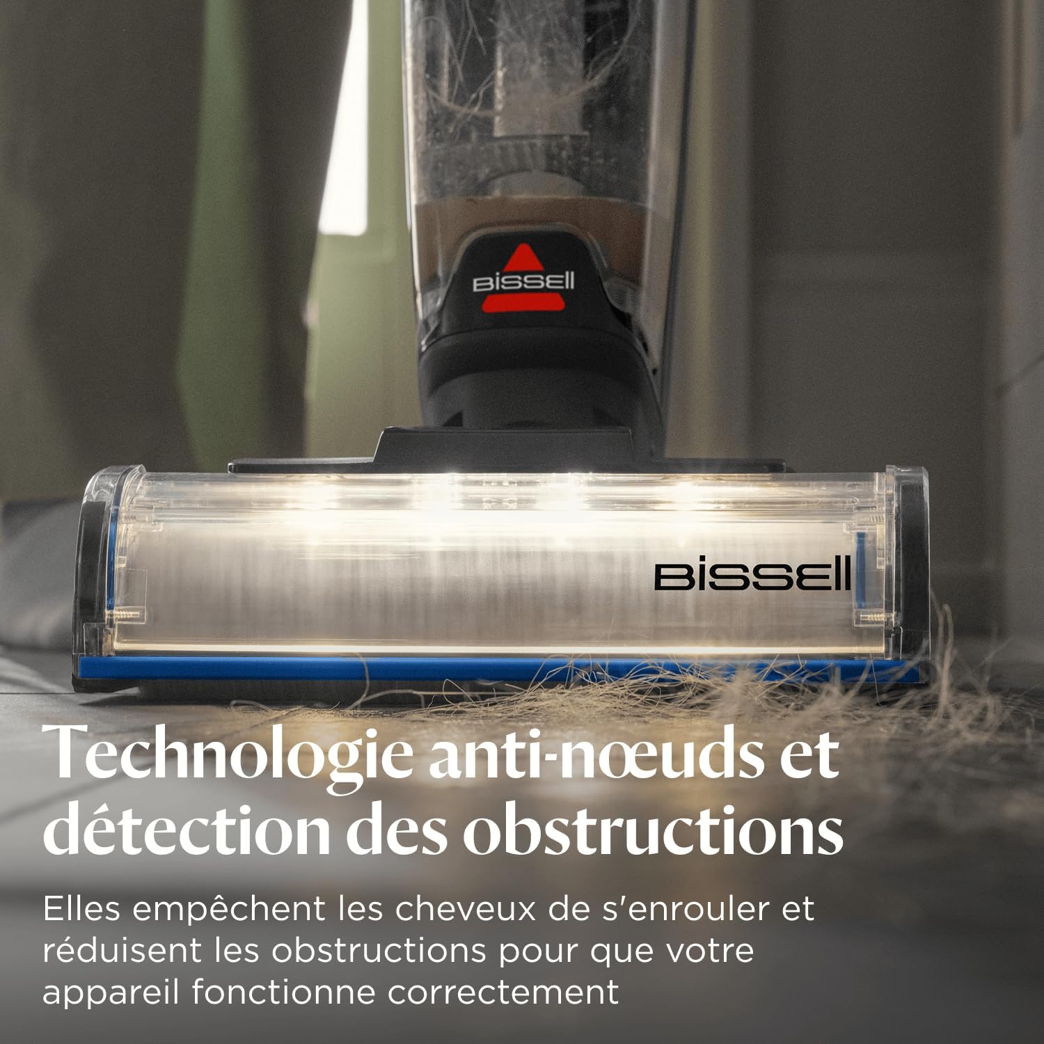 Bissell CrossWave OmniForce, Aspirateur Balai Laveur sans Fil, Aspire & Lave en Même Temps ou Mode Aspiration Uniquement, Nettoyeur Puissant, Nettoyeur a Eau pour Multi-Surfaces, 240m², 3912N