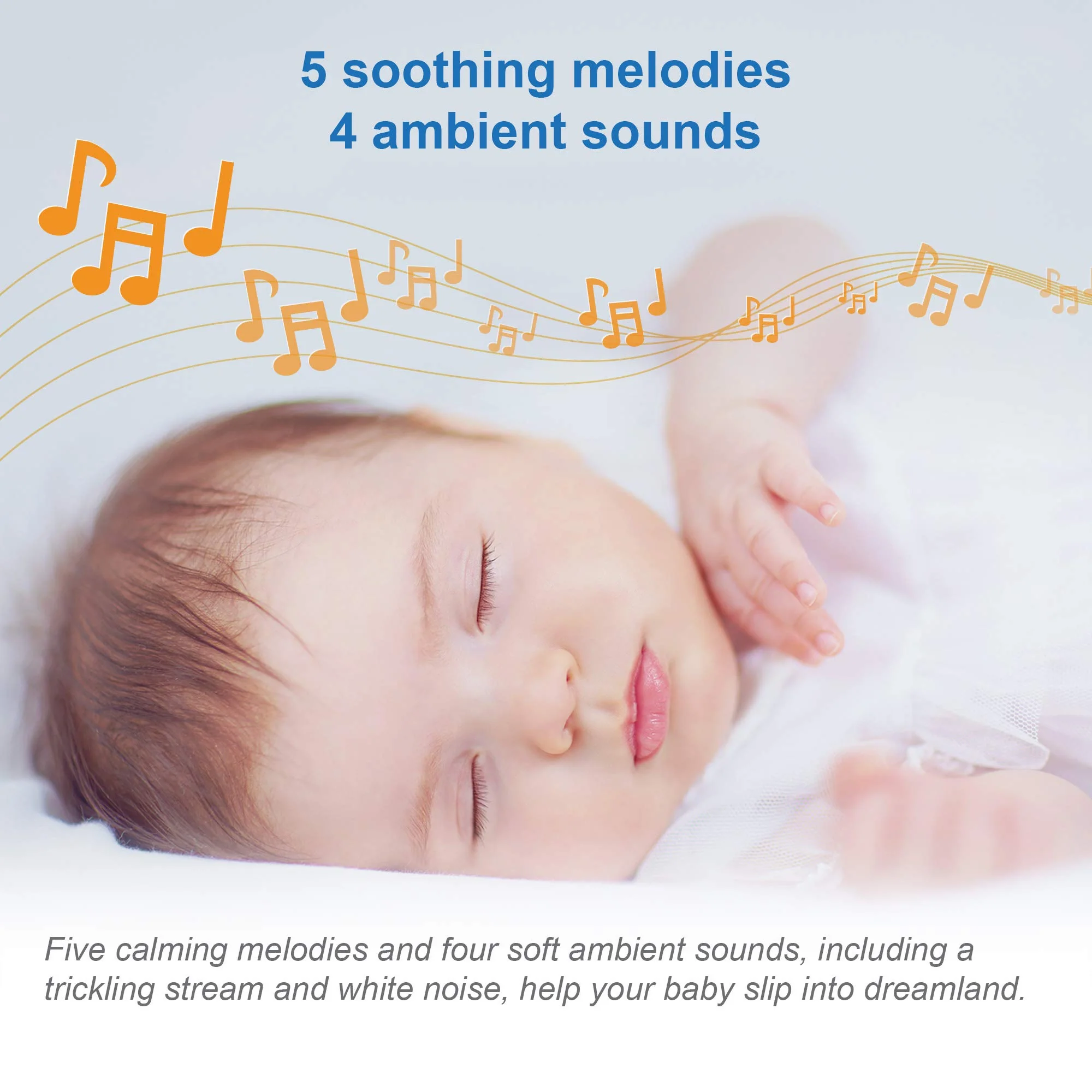 VTech Smart WiFi Baby Monitor, 5-inch 720p Display, 1080p Camera