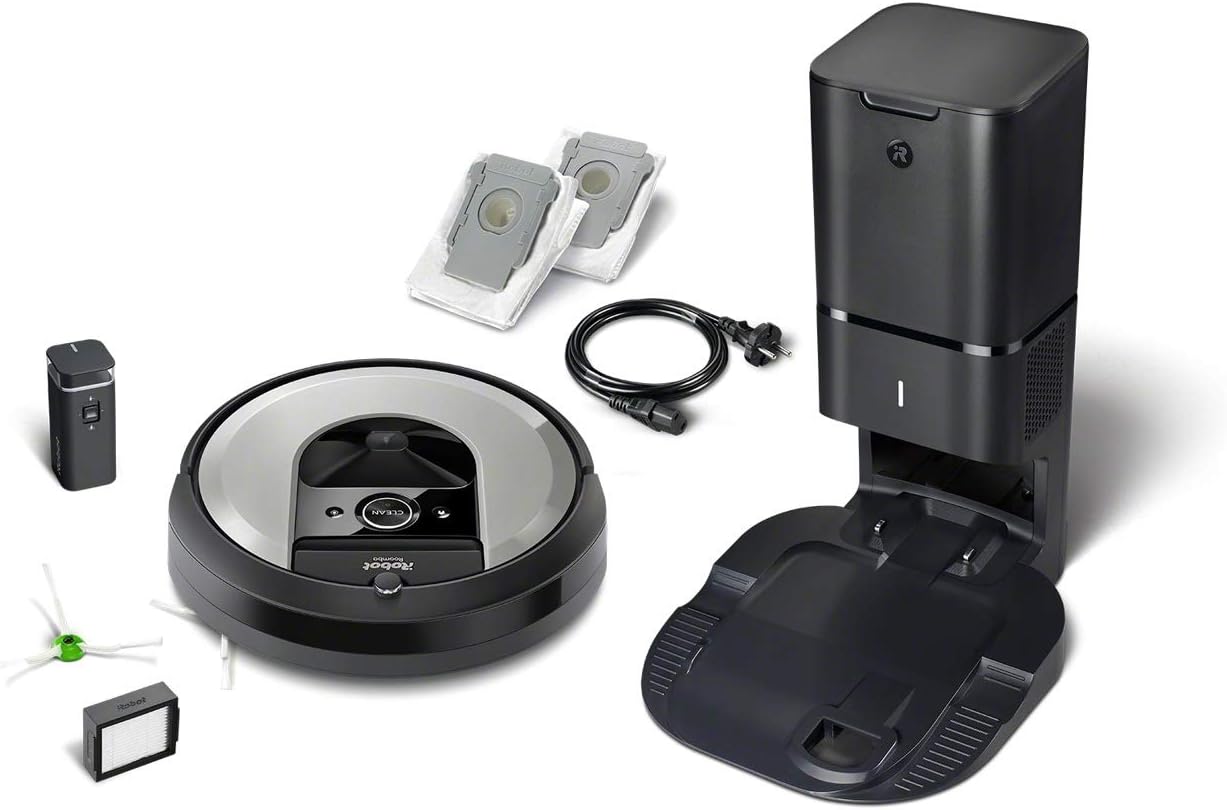 iRobot Roomba Combo j9+ Vacuum and Mop Robot with Automatic Suction/Refill Station, Mapping, PrecisionVision Navigation, 4-Stage Cleaning, Object Detection/Avoidance, Voice Assistant Compatible