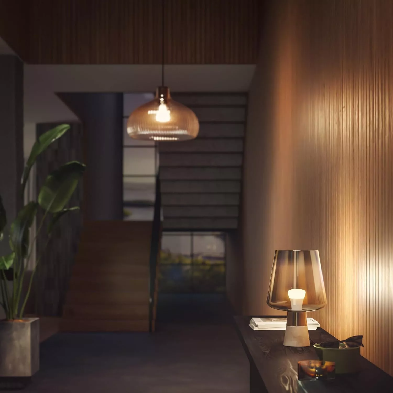 Philips Hue White Ampoules LED Connectées E27, équivalent 60W, 800 lumen, Compat