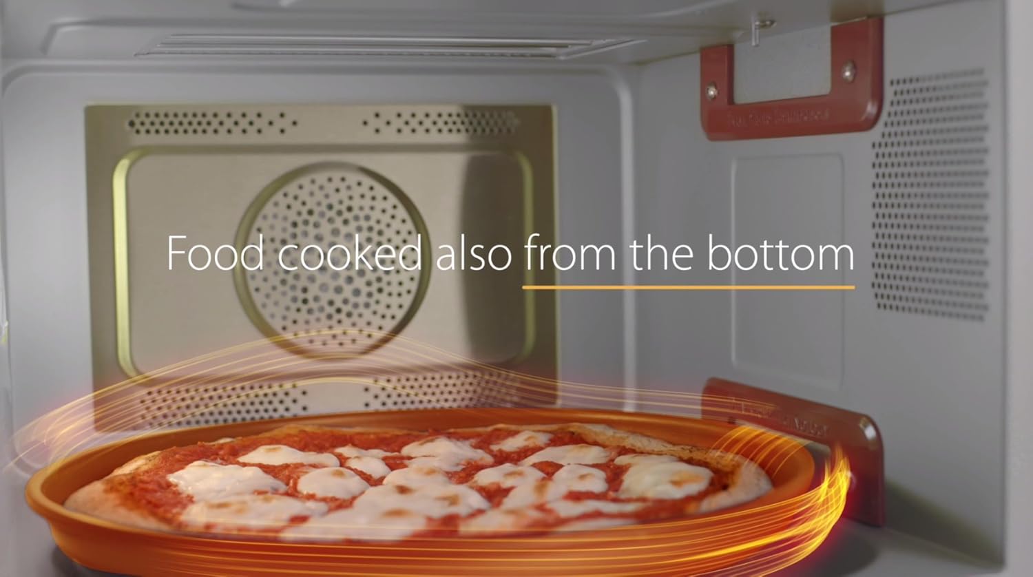 Whirlpool MCP345BL - Four à micro-ondes, 25 l argent