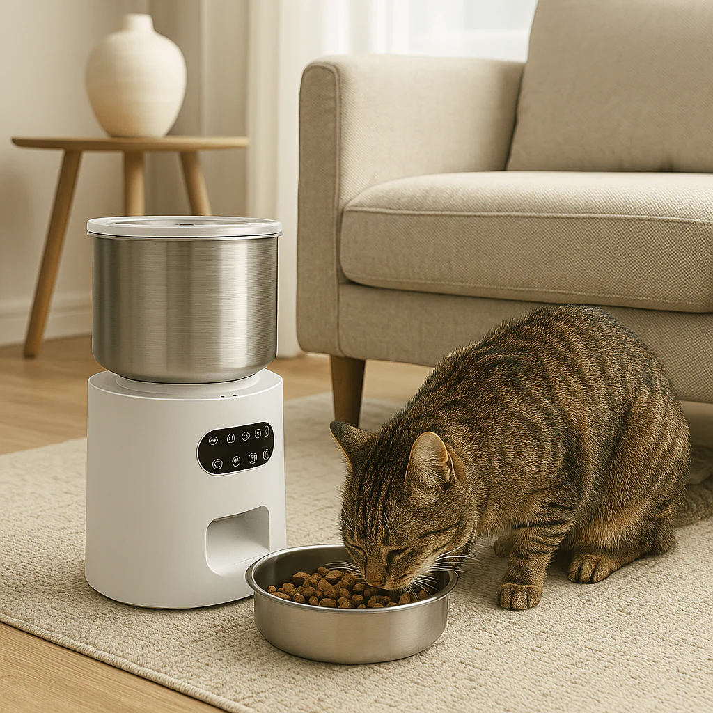 DuoFeeder - Distributeur de Croquettes Automatique Double.