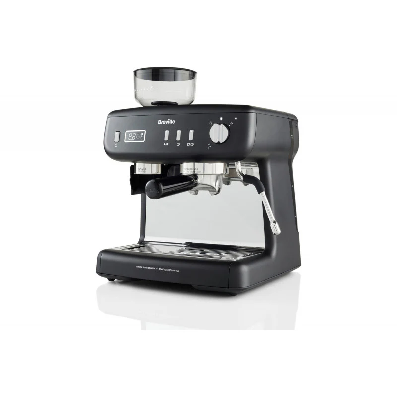 Expresso Breville Machine Espresso Avec Broyeur à Grains Intégré & écran Led Breville