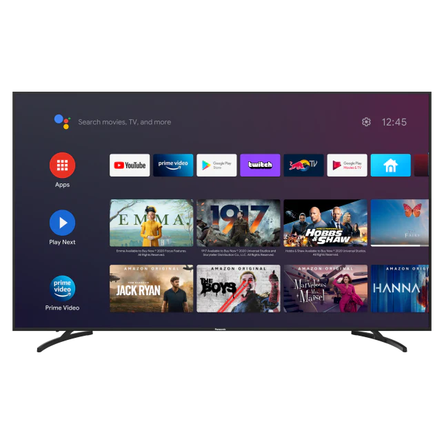 TV LED SMART 4K ANDROID TH-75JX660 -75POUCES