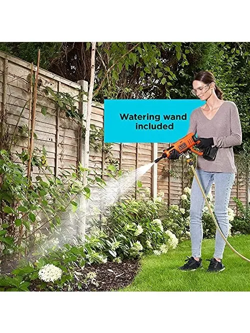 BLACK+DECKER 20V MAX Pressure Washer, 350 PSI (BCPW350C1)