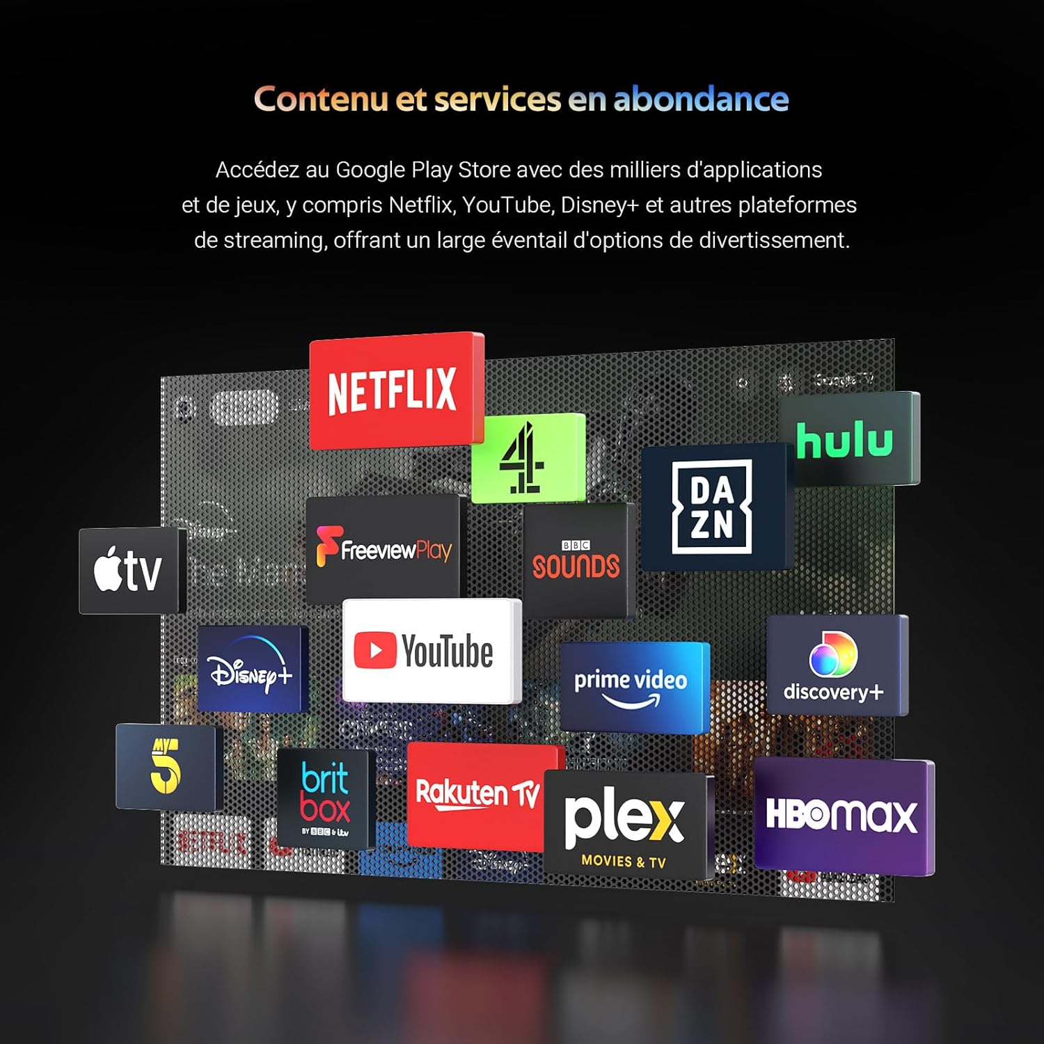 Antteq AB42D1 télévision 42 Pouces (TV 107 cm), Dolby Audio, LED, Triple Tuner DVB-C / T2 / S2, CI+, HDMI, Lecteur multimédia Via USB, Sortie Audio numérique, y Compris Mode hôtel