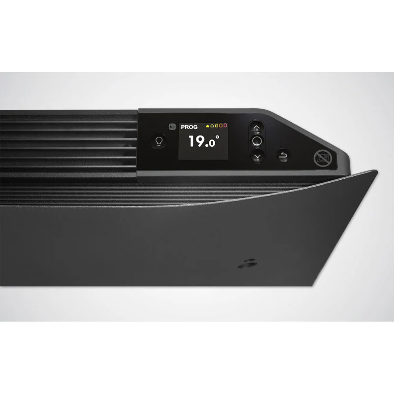 Radiateur Connecté Lumineux Plinthe Divali 1000w Gris étoilé   507632 Atlantic