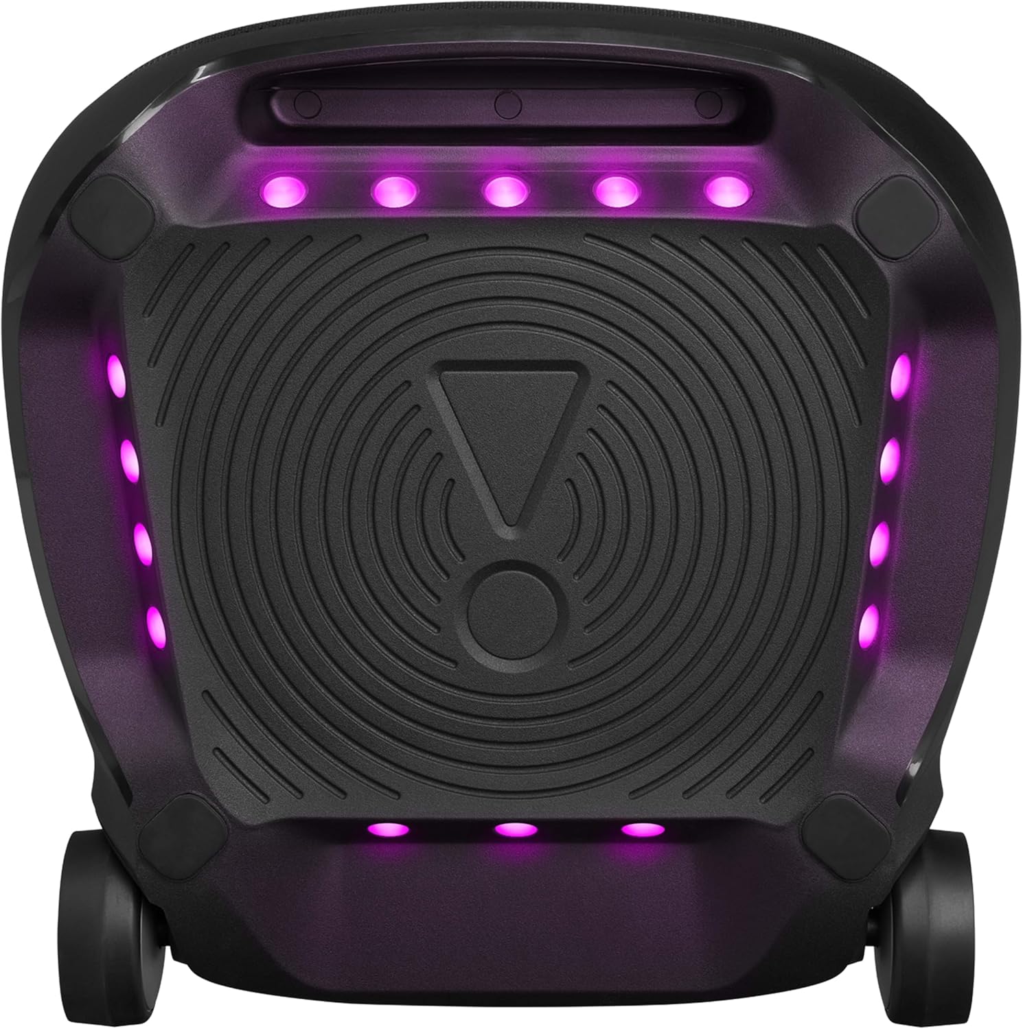 JBL PartyBox Club 120, Enceinte portable de soirée, poignée pliable ergonomique, jeu de lumières, 12 heures d'autonomie, résistante aux éclaboussures IPX4, noir, Prise européenne (Type C)