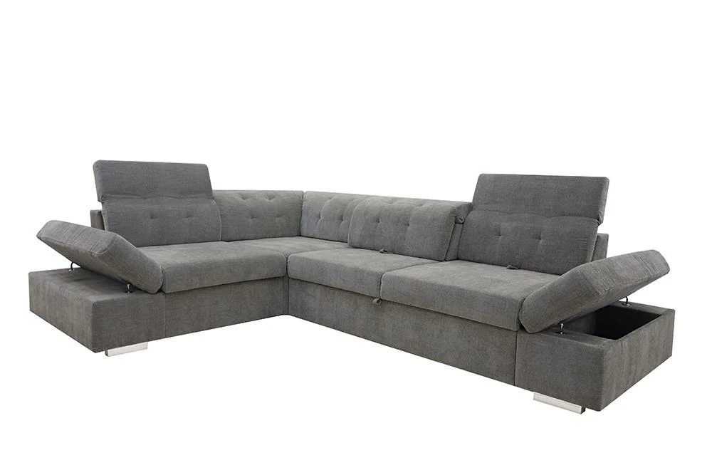 CANAPE MATTHEW ACV REV PANO-TISSU  GRIS -A89308