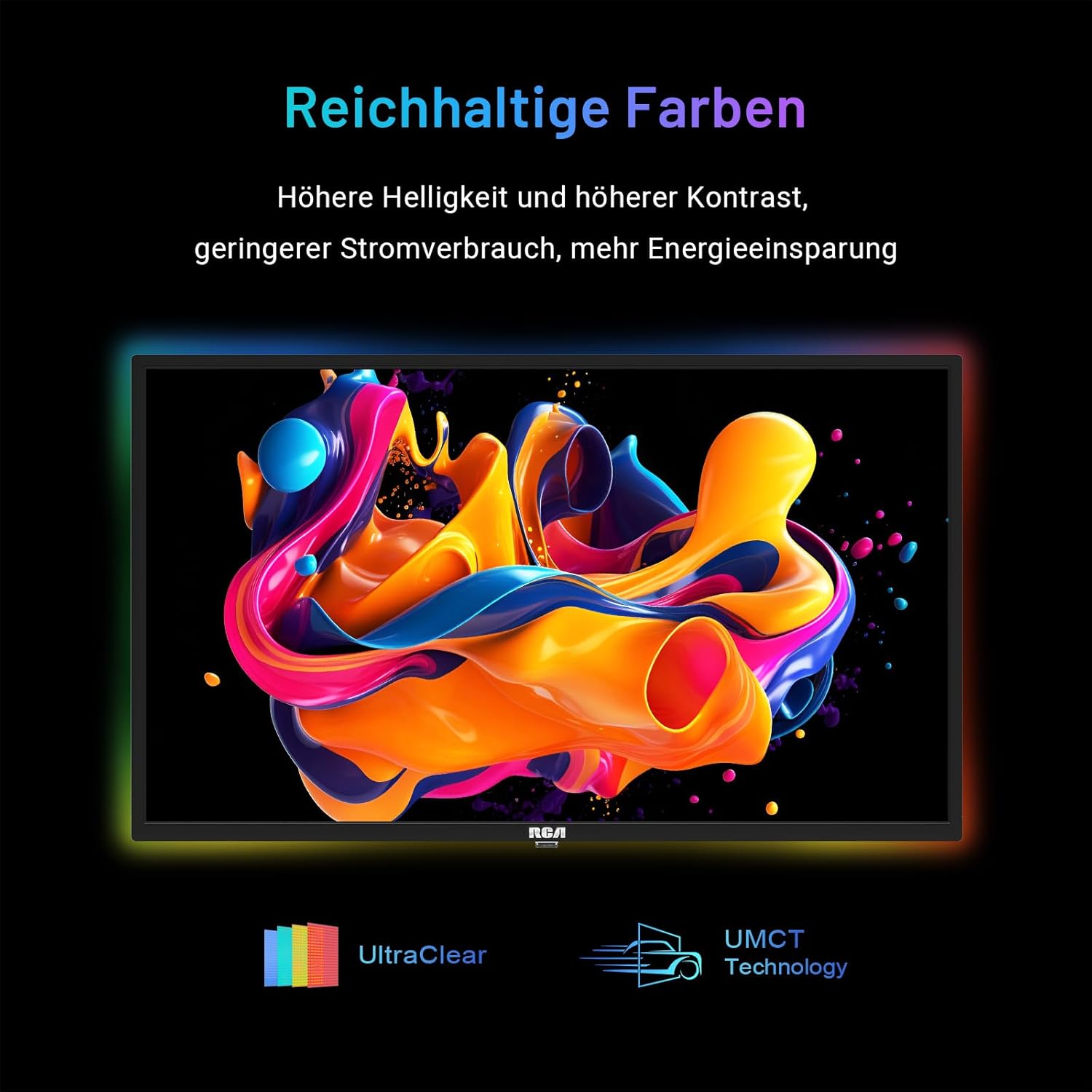 Antteq AB42D1 télévision 42 Pouces (TV 107 cm), Dolby Audio, LED, Triple Tuner DVB-C / T2 / S2, CI+, HDMI, Lecteur multimédia Via USB, Sortie Audio numérique, y Compris Mode hôtel