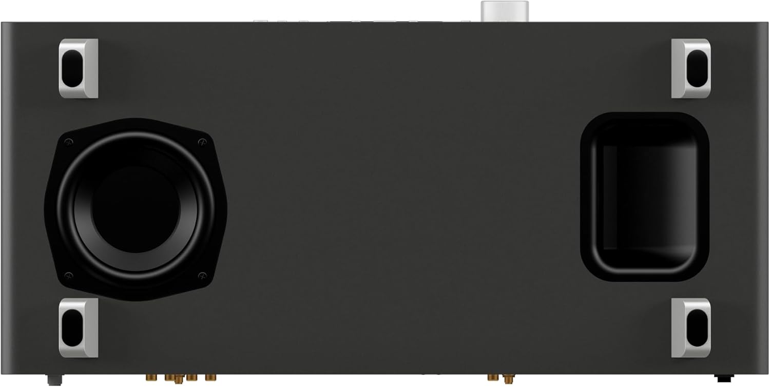 sonoro MEISTERSTÜCK (Gen.2) Chaîne Hi-FI (Airplay, Chromecast, Spotify, Tidal, FM, Dab+, USB) Noyer