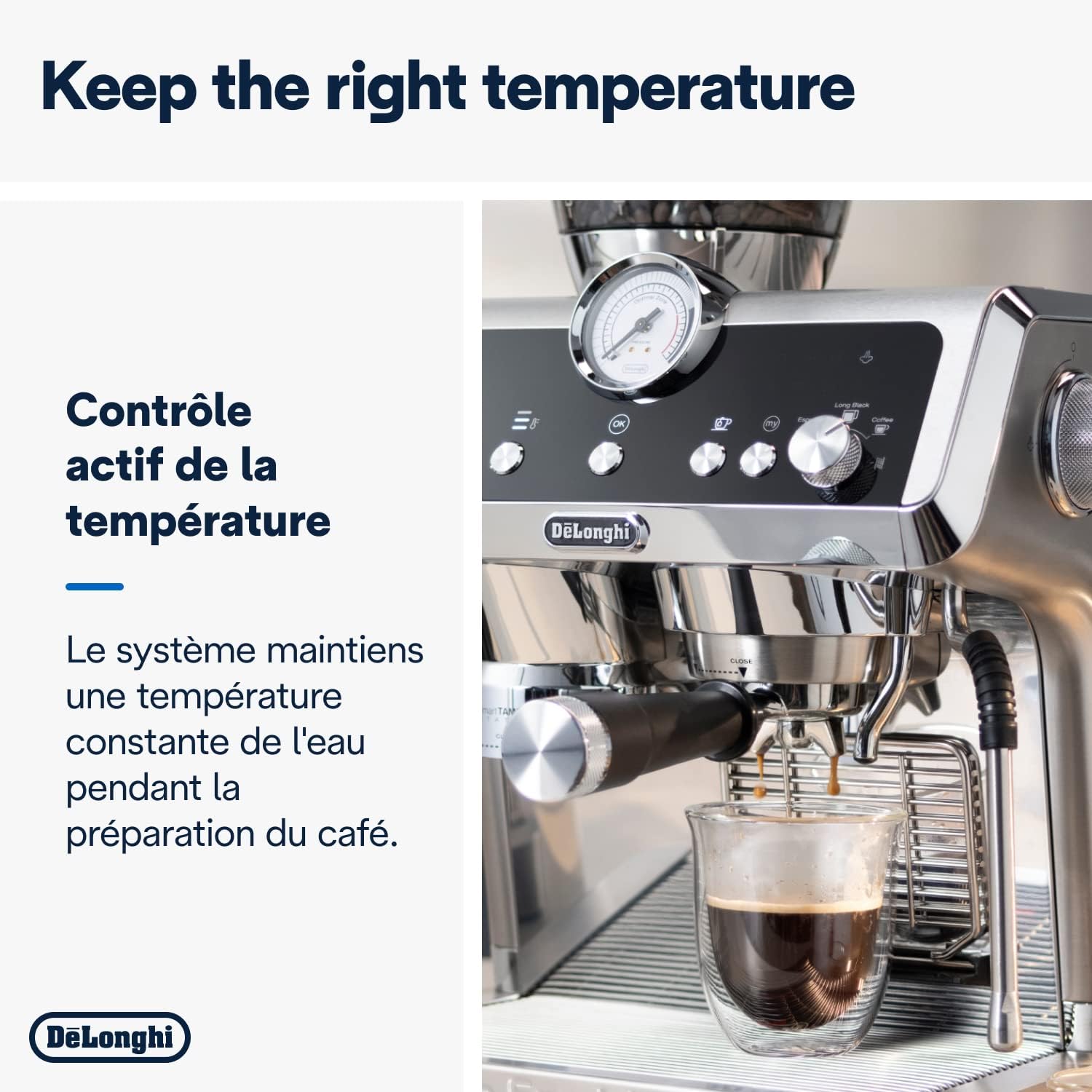 De'Longhi Specialista Prestigio EC9355.M Machine à café, expresso et cappuccino avec pompe, en grains Métallique