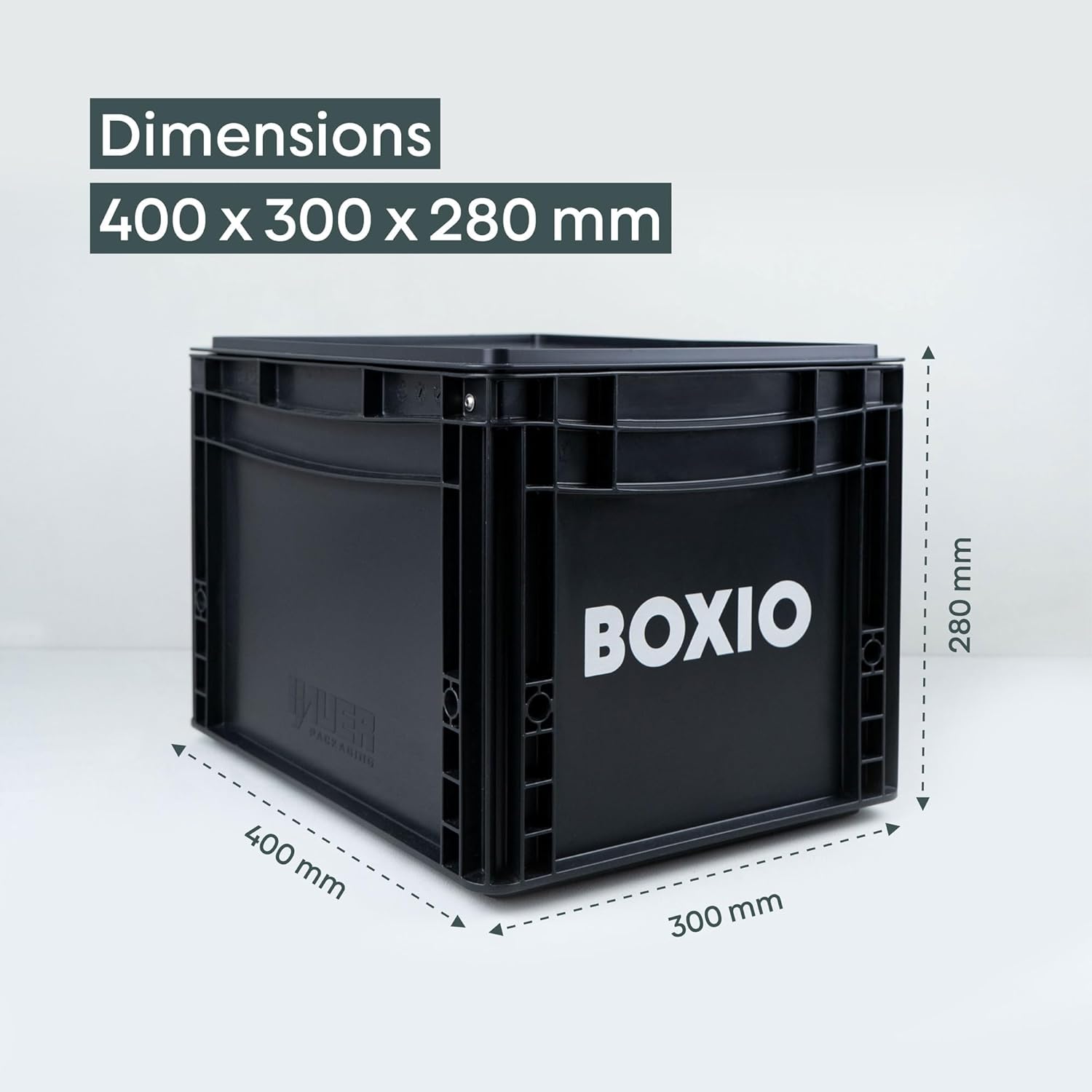 BOXIO - Wash: Lavabo Mobile avec Pompe à Main - vier Camping Car, Van, Camping, Jardin | vier avec Bac, Robinet en Plastique, Noir