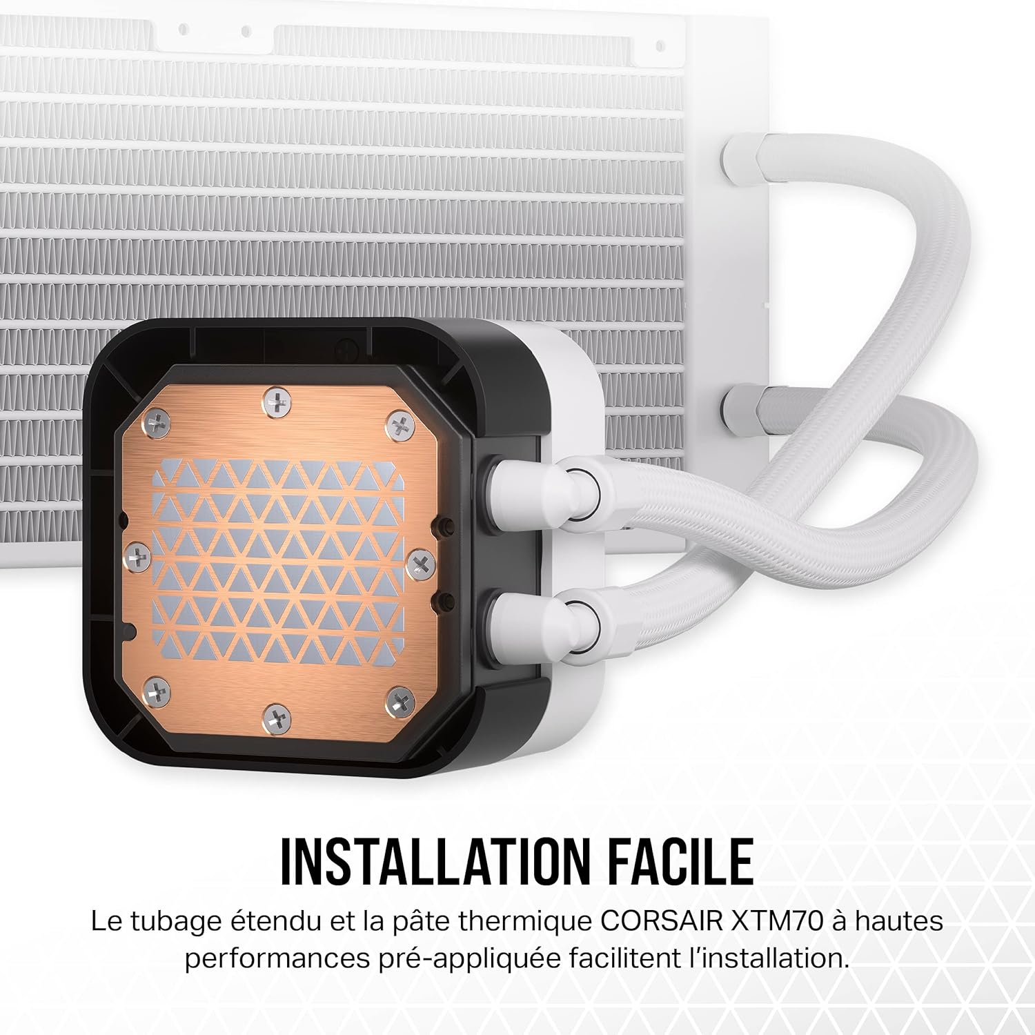 Corsair iCUE H150i Elite LCD XT Refroidisseur de CPU Liquide - Écran LCD IPS - Trois Ventilateurs AF120 RGB Elite - Radiateur 360mm - Convient à Intel® LGA 1700, AMD AM5, et Plus - Noir