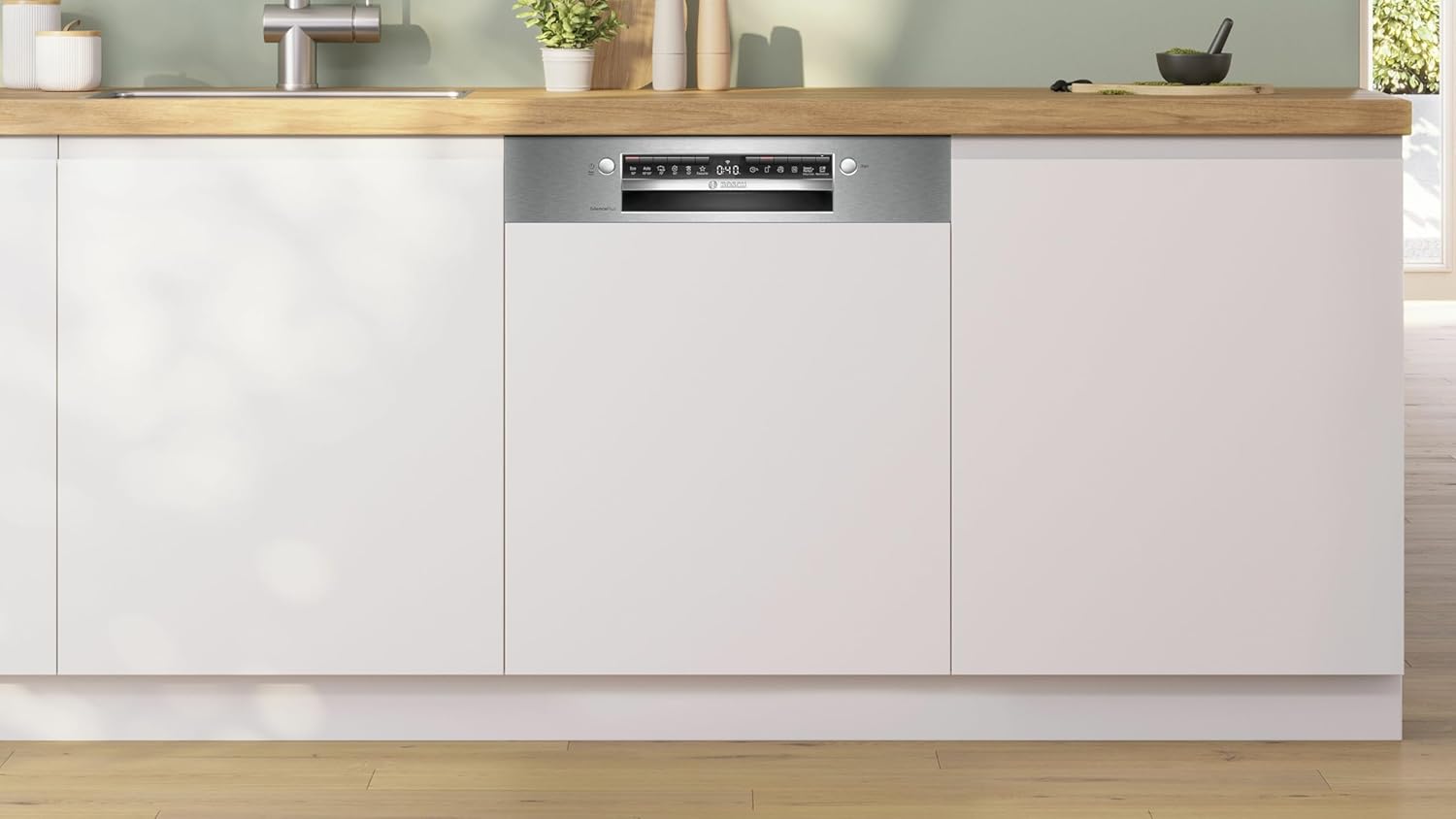 Lave-vaisselle Intégration 60cm BOSCH SMI4ECS21E Classe B 14 places Inox WiFi