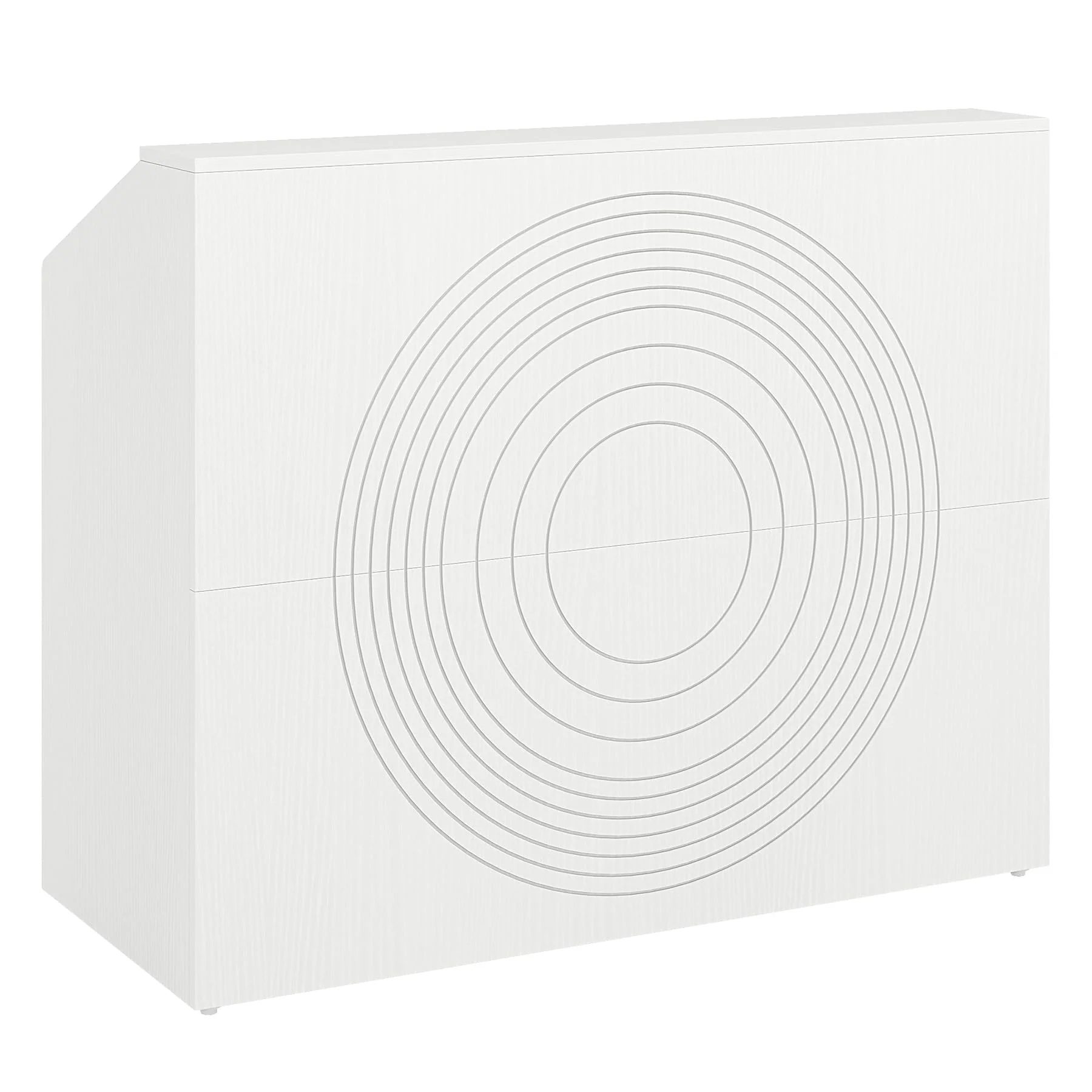 Tribesigns 47 Inch Reception Desk with Counter