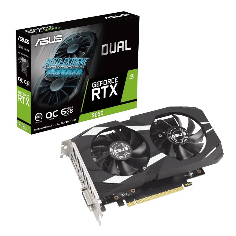 Asus Dual GeForce® RTX 3050 O6G