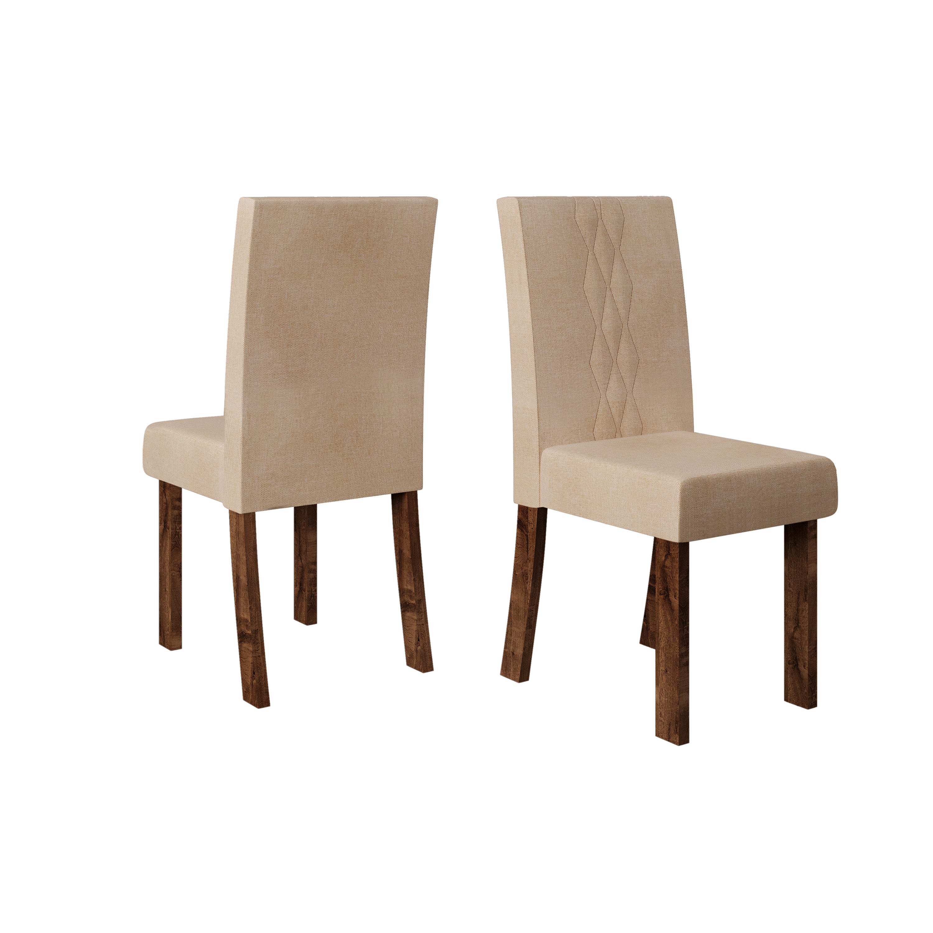 CHAISE DJ ELIS RUSTICO MALBEC/LINHO SAARA * 20129.0914