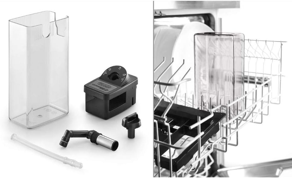 De'Longhi Dinamica Machine a Café Grain ECAM350.55.B Cappuccino et Expresso, 1.8L, Noir