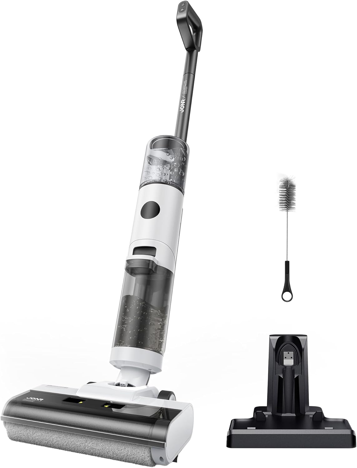 JONR ED12 Aspirateur Laveur sans Fil, Nettoyage des Bords, 30s Autonettoyage Rapide, Léger, Forte Traction, Aspire et Lave en même Temps, pour sols durs