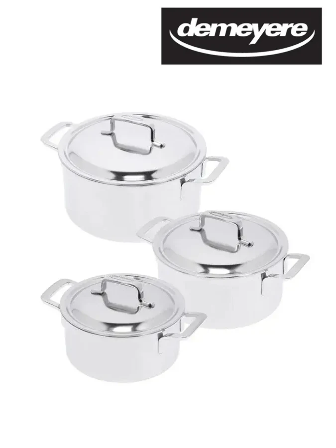 DEMEYERE INTENSE 5 Set de casseroles, 3-pces