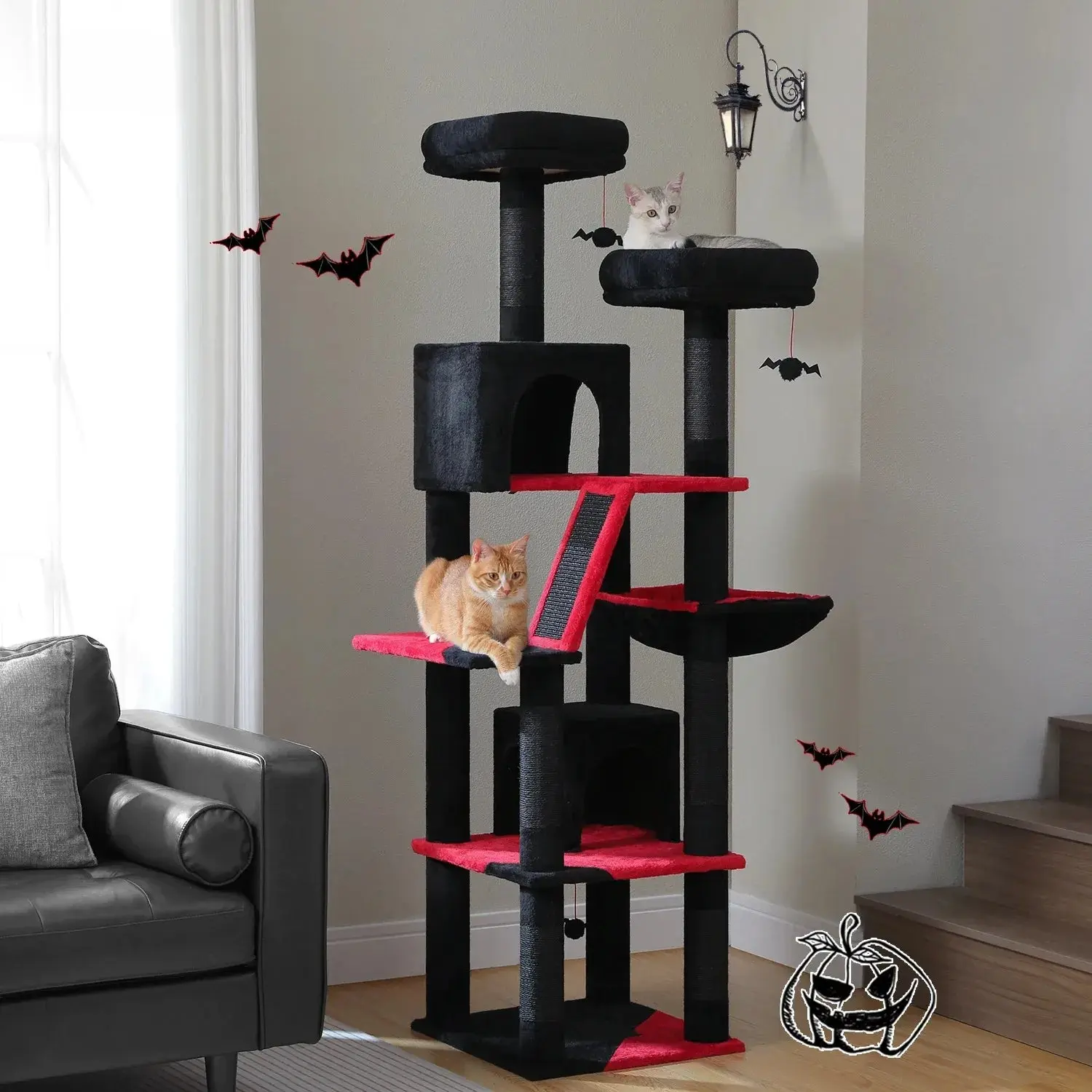 Arbre à Chat XXL Solide - Idéal grands chats