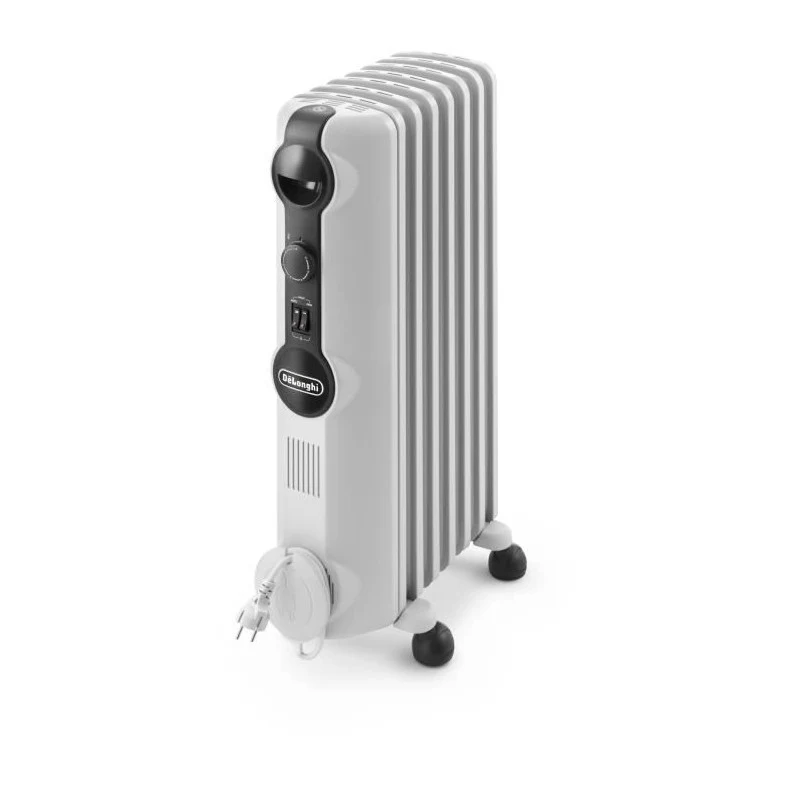 Radiateur Bain D'huille Radia   - 1500w - 3 Allures De Chauffe - Technologie Real Energy - Batterie Haute Performance Delonghi