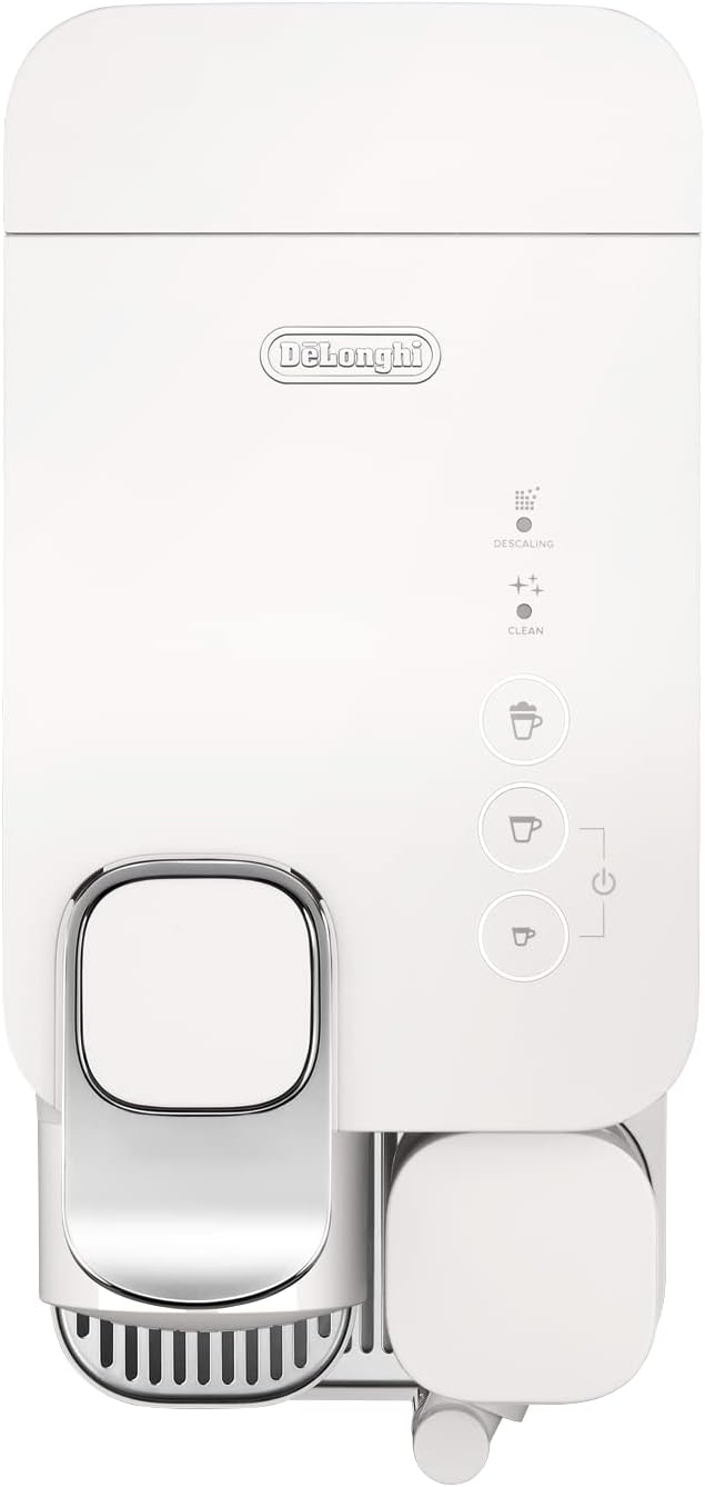 De'Longhi Nespresso Lattissima One Evo EN510.W, Machine a Café Capsule, Expresso et Cappuccino, 1450W, Blanc