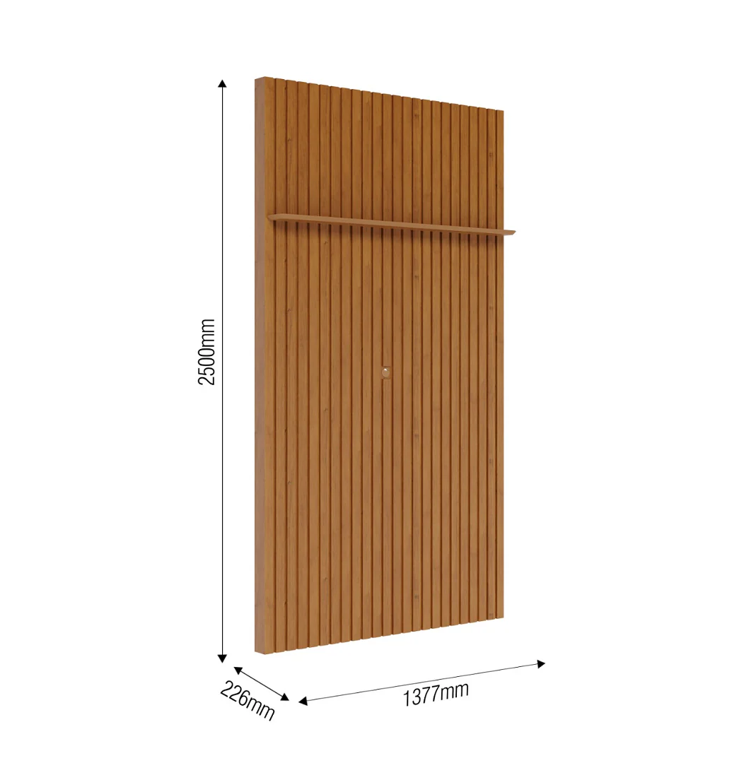 PANEL DECO BOIS RIPADO PRIME 1.4 NATURE 74181