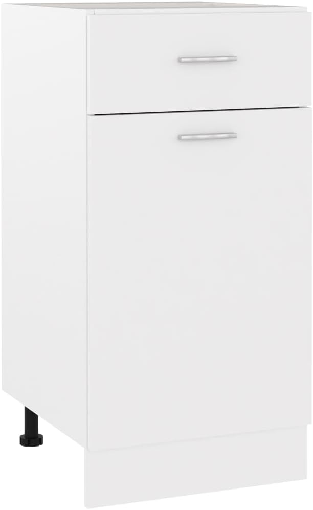 vidaXL Armoire à Micro-Ondes Placard Armoire de Rangement Meubles de Cuisine avec 4 Etagères Intérieur Maison Gris Béton 60x57x207 cm Aggloméré