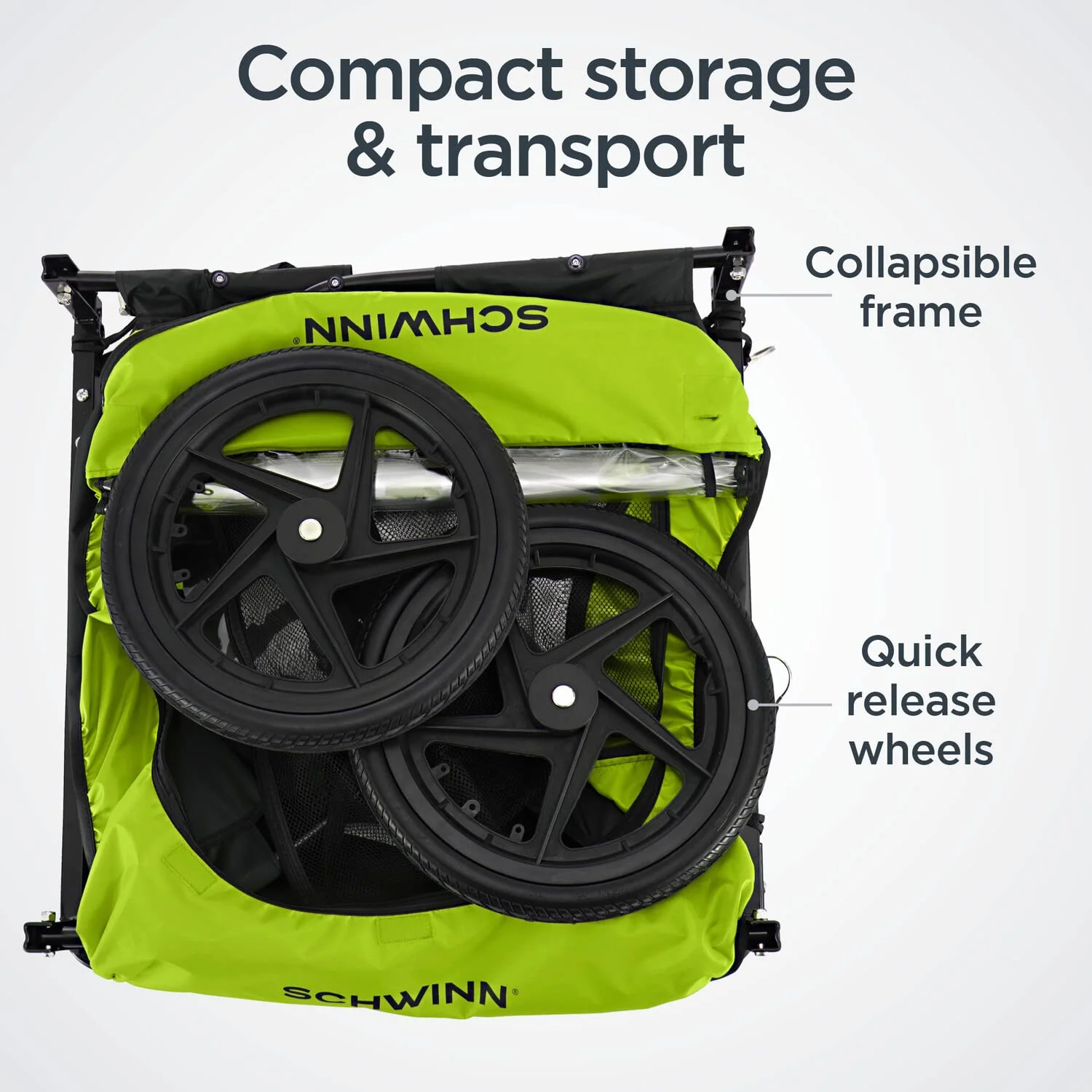 Schwinn Shuttle Foldable Bike Trailer