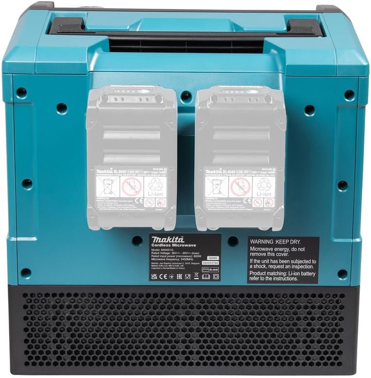 Four micro-ondes 500W XGT 40V (solo) - MAKITA MW001GZ