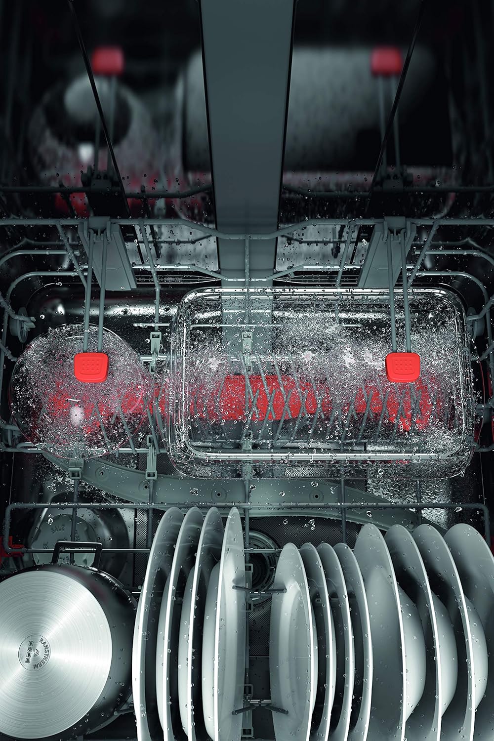 Hotpoint HFC 3C26 CW X, lave-vaisselle vertical, 14 places, troisième panier, inox