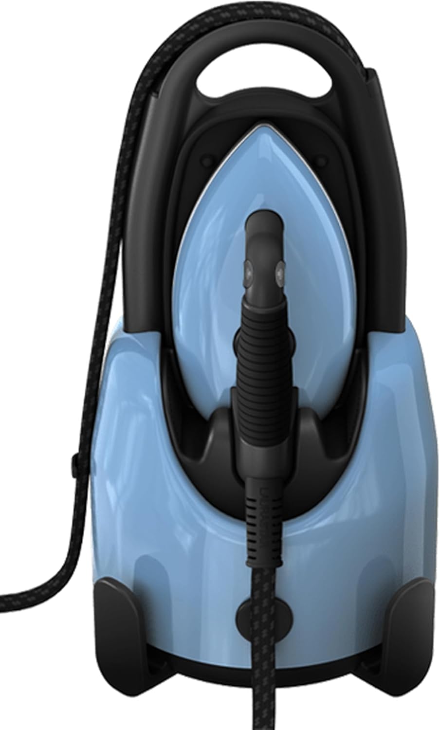 Laurastar Lift Plus Ultimate Black, Centrale Vapeur Nomade 3en1, Repasse, Défroisse et Purifie Vos Textiles, Vapeur Hygiénique, Design, Réservoir Amovible, Repassage Vertical, Enrouleur Automatique,