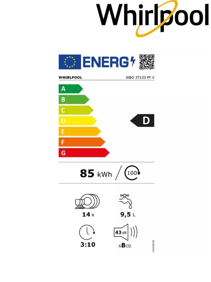 Whirlpool WBO3T133PFX