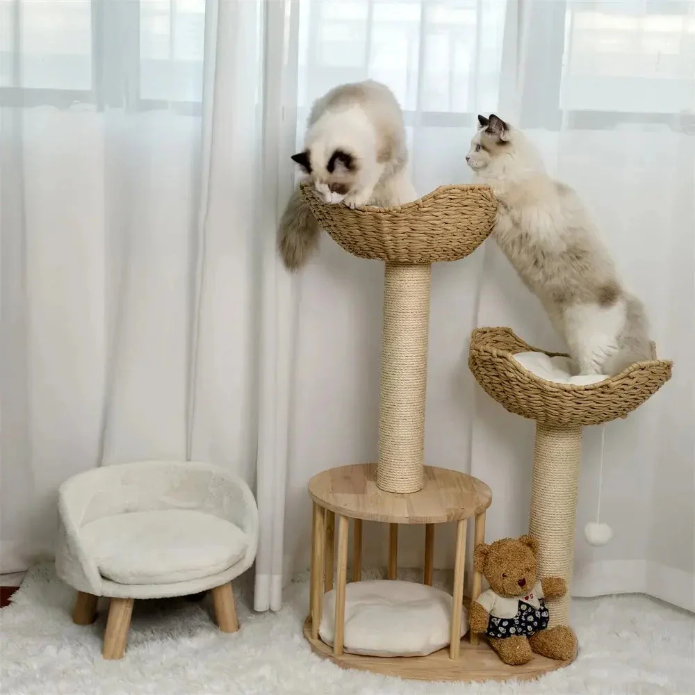 Arbre à chat design luxe - Confort et élégance