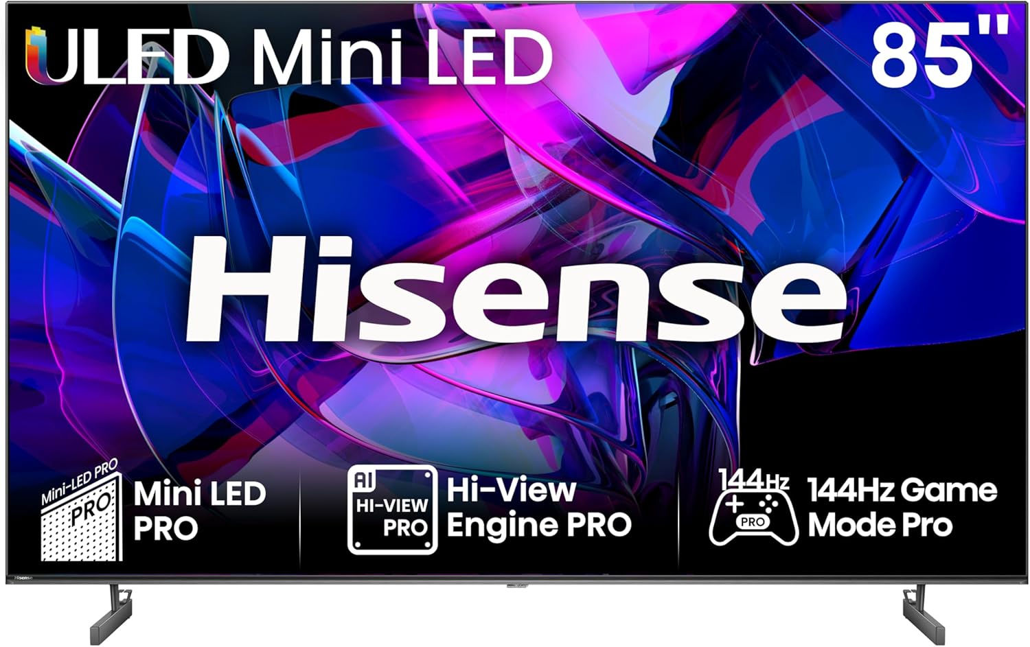 Hisense Smart TV 43 Pouces 43A6N 4K UHD, Dolby Vision, HDR, VIDAA avec Youtube, Netflix, Disney+, Canal +