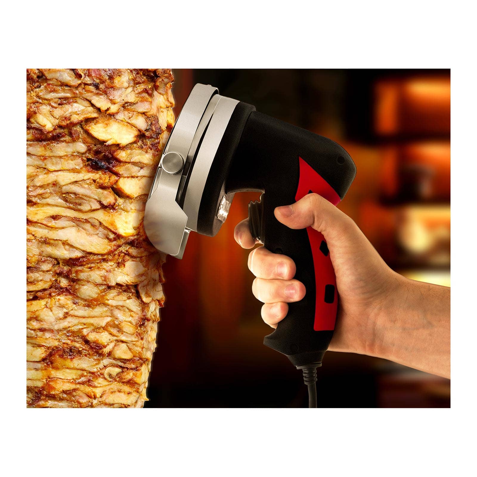 Kit kebab : machine et couteau électrique 3 niveaux de cuisson 6 000 watts 14_0004991