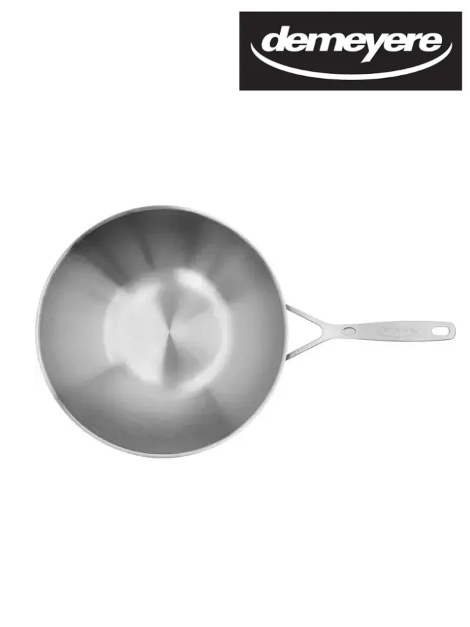 DEMEYERE INDUSTRY 5 Wok fond plat 30 cm